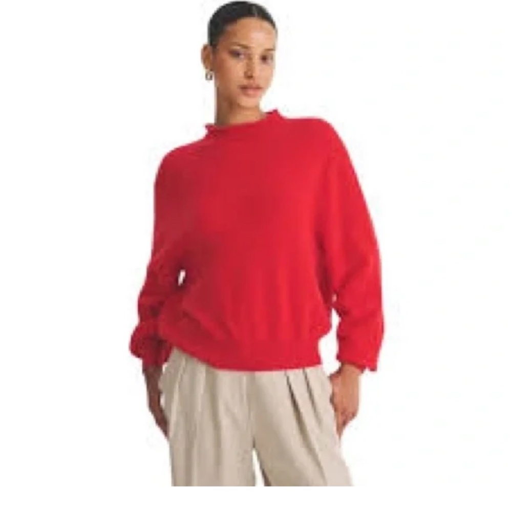Pilcro Scarlet Crew Neck Sweater cashmere